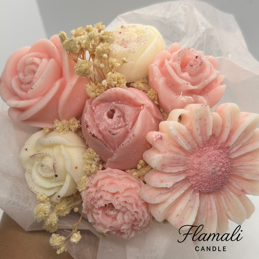 Bouquet de 7 fondants parfumés - Crème solaire