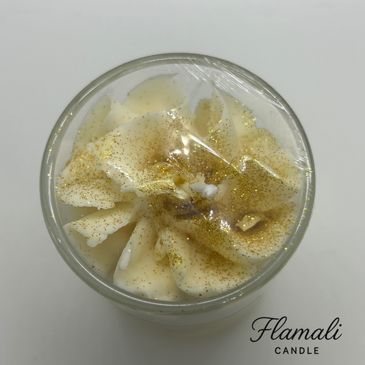 Bougie chantilly 90g - Mimosa