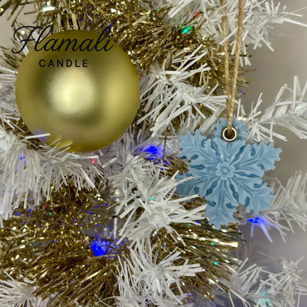 Suspension parfumée Musc Blanc – Flocon de Noël