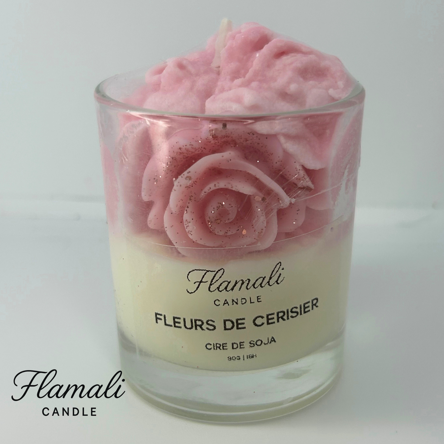 Bougie chantilly 90g - Fleurs de cerisier