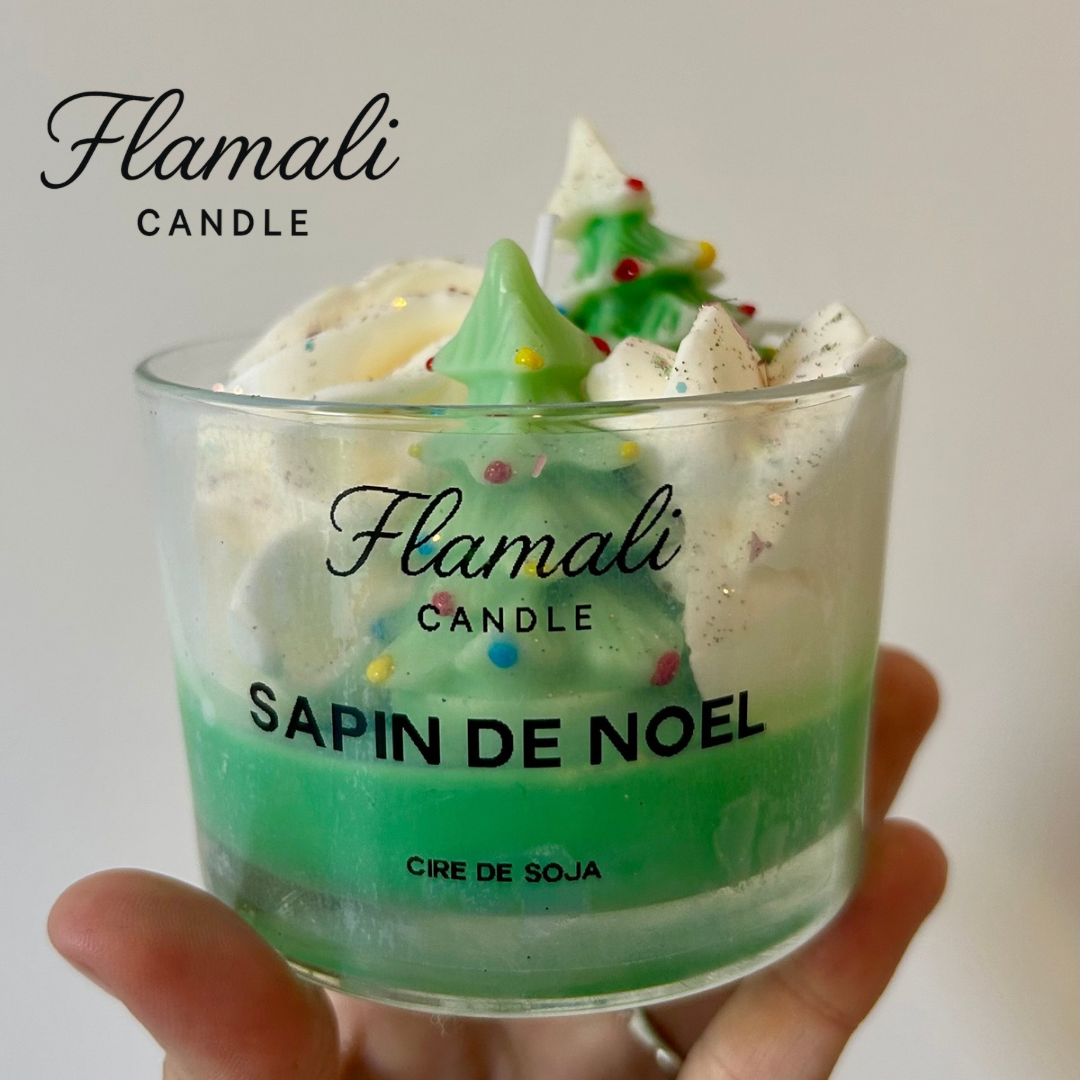 Bougie Sapin de Noël