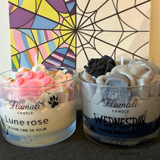 Pack Duo Wednesday & Lune Rose – Inspirations Addams ✨