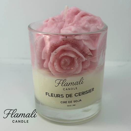 Bougie chantilly 90g - Fleurs de cerisier