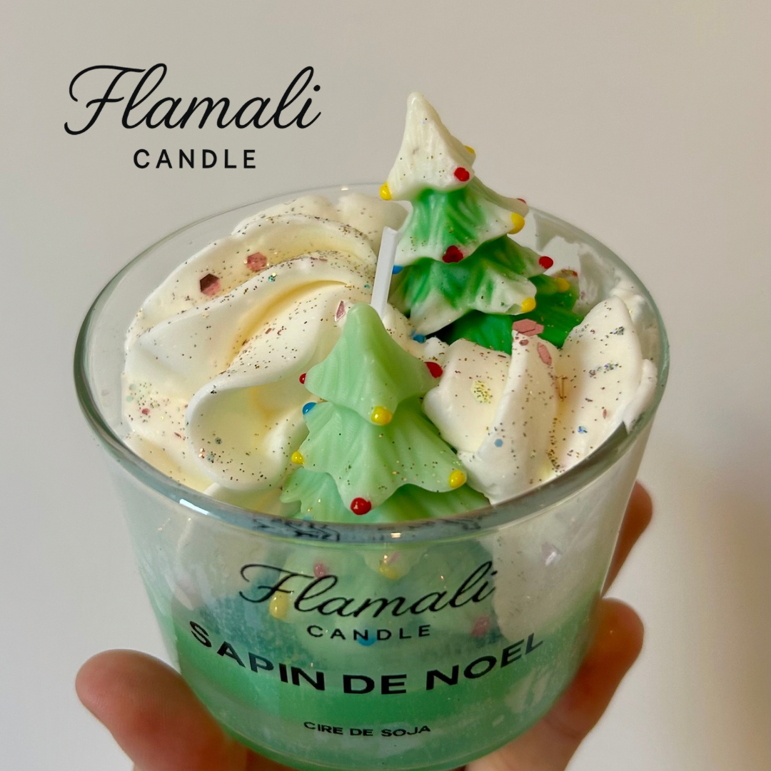 Bougie Sapin de Noël