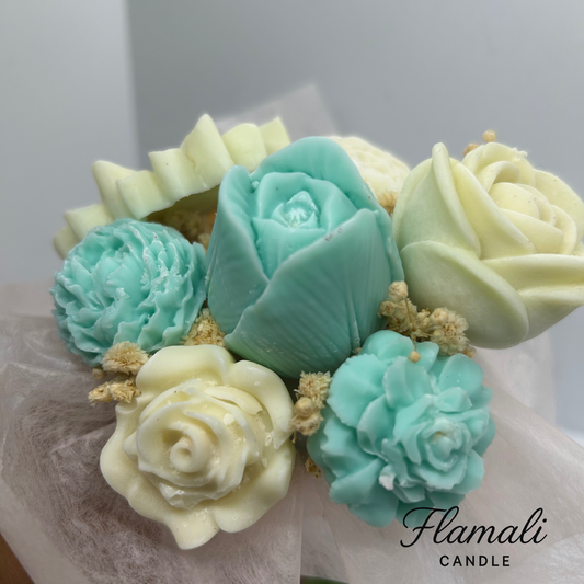 Bouquet de 7 fondants parfumés - Mojito
