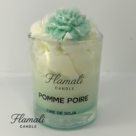 Bougie chantilly 90g - Pomme poire