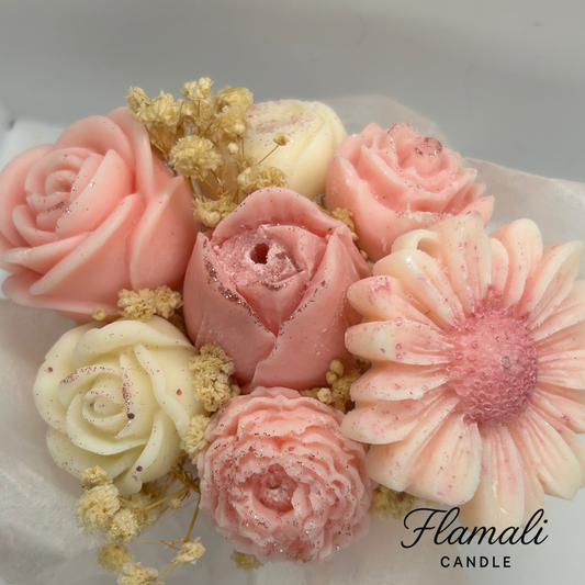Bouquet de 7 fondants parfumés - Crème solaire